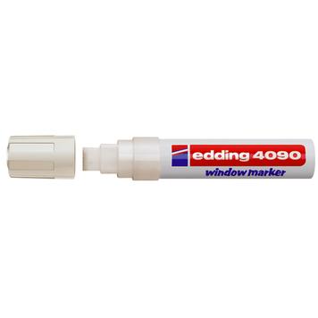 Marcador de tiza líquida con punta biselada para pizarras/vidrio Edding® 4090