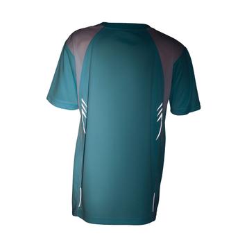 Men Running T-Shirt: camiseta de deporte de dos colores, para hombre