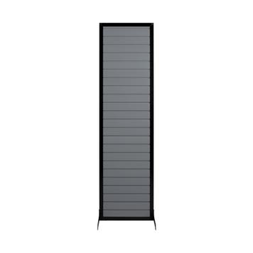 Torre con panel de lamas FlexiSlot® «Construct-Slim» Black Frame