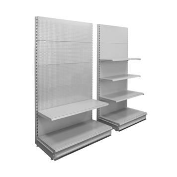Sistema de estanterías «EDEN», estantería de metal con panel posterior liso