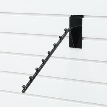 Colgador Black para panel de lamas FlexiSlot®