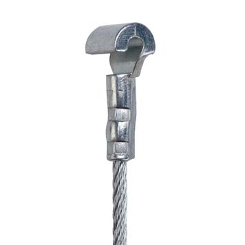 Cable «Eco» con deslizador encajable y cable de perlón o acero