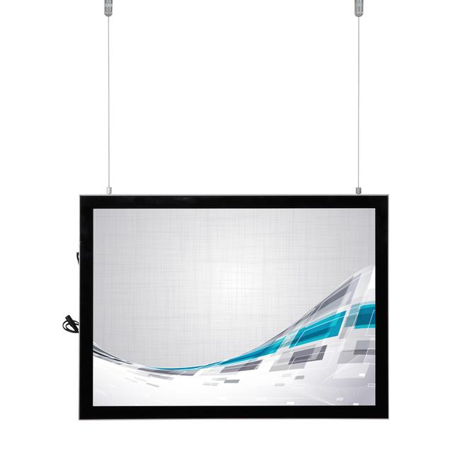 Marco luminoso LED «Ecomag», a doble cara