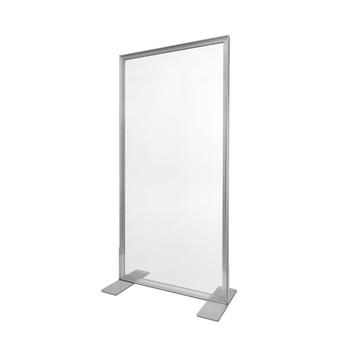 Panel transparente para marco extensible de aluminio