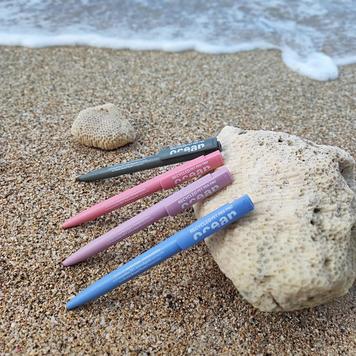 Bolígrafo retráctil «Recycled PET Pen Pro Ocean»