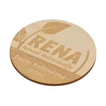 Placa identificativa «Nerire», de madera