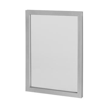 Sistema de marco de ventana plástico "Feco-Eco" perfil 
17mm, gris
