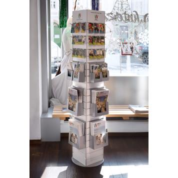 Torre FlexiSlot® «York» con pared de lamas «RENA»