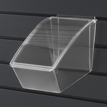 Expositor en forma de caja transparente para panel «Range»