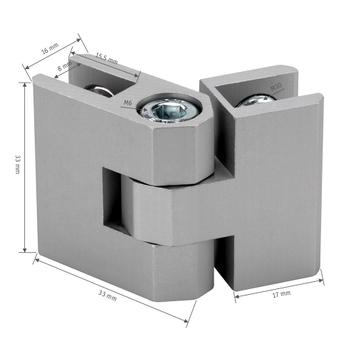 Conector angular 3-10 mm