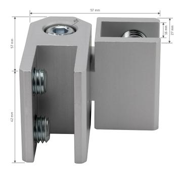 Conector angular 10-16 mm