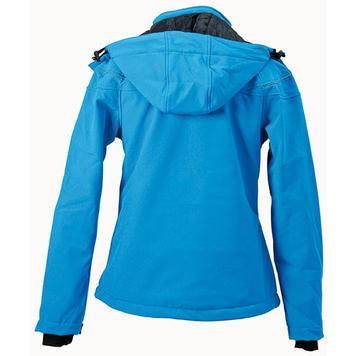 Ladies' Winter Softshell Jacket, chaqueta entallada impermeable, para mujeres