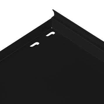 Estante Black para panel de lamas FlexiSlot®, de acero
