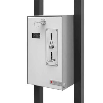 Calefactor con caja prepago para postes separadores