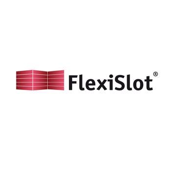 Perfil de pared de lamas FlexiSlot® con longitud personalizada